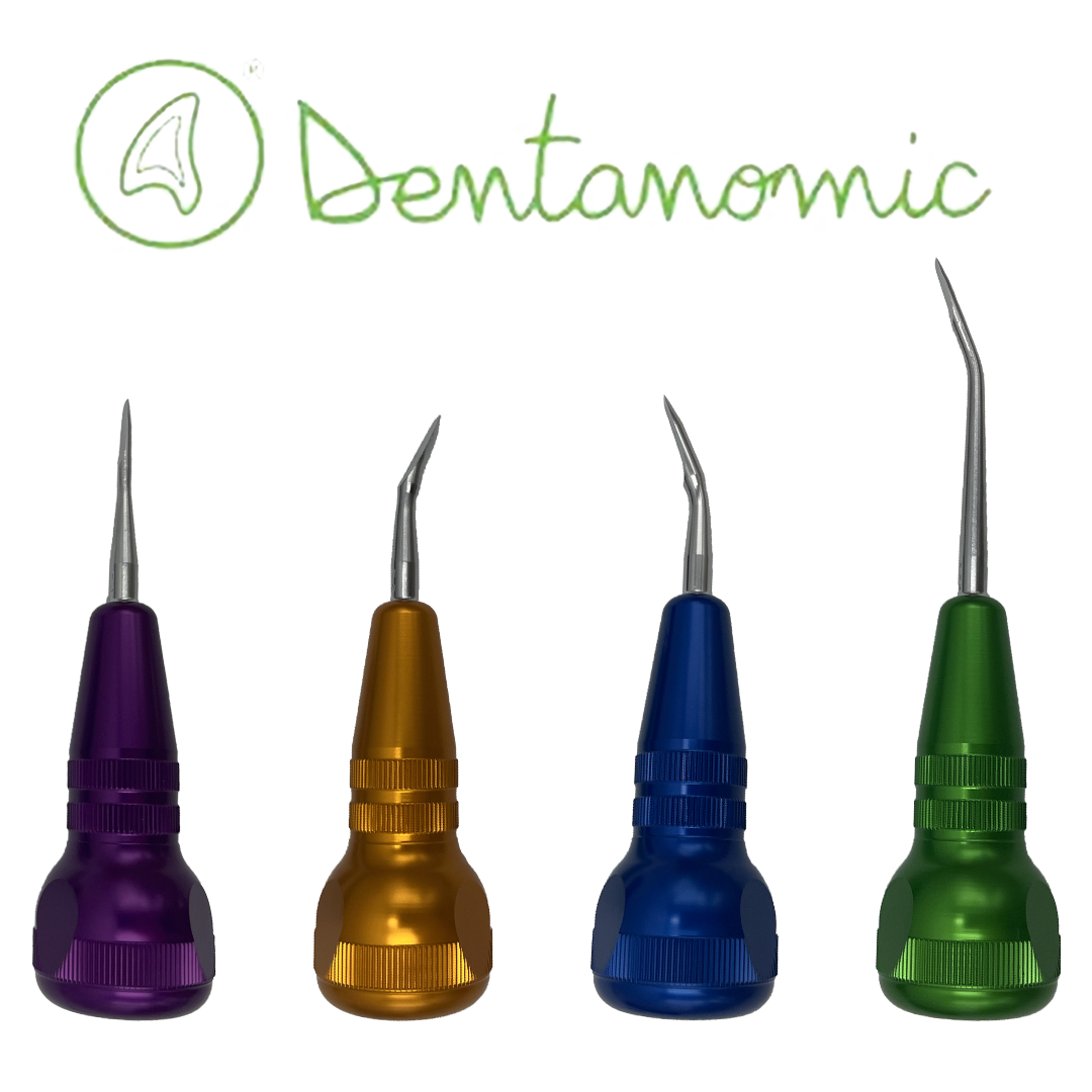 STOD SCEPL Poignees Logo Komplettes Extraktionsset Dentanomic Equine – Bild 1